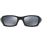 Fives Squared, Polished Black/Black Iridium Polarised Lenses