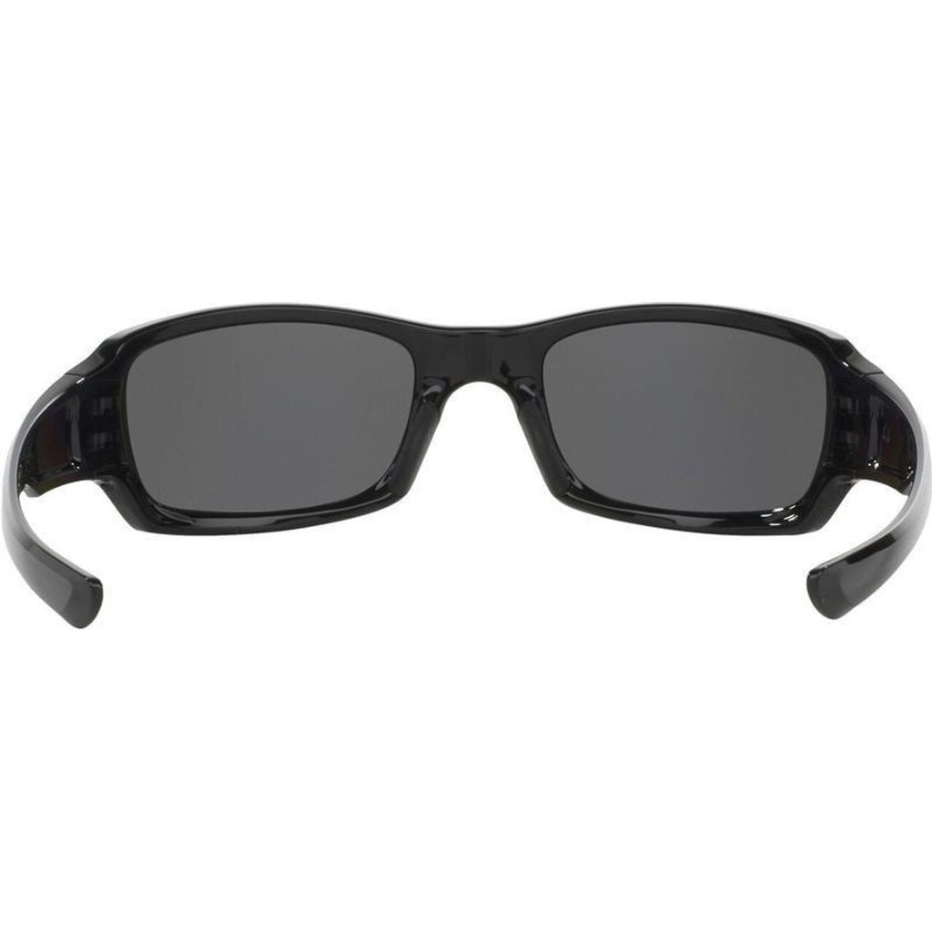 Fives Squared, Polished Black/Black Iridium Polarised Lenses