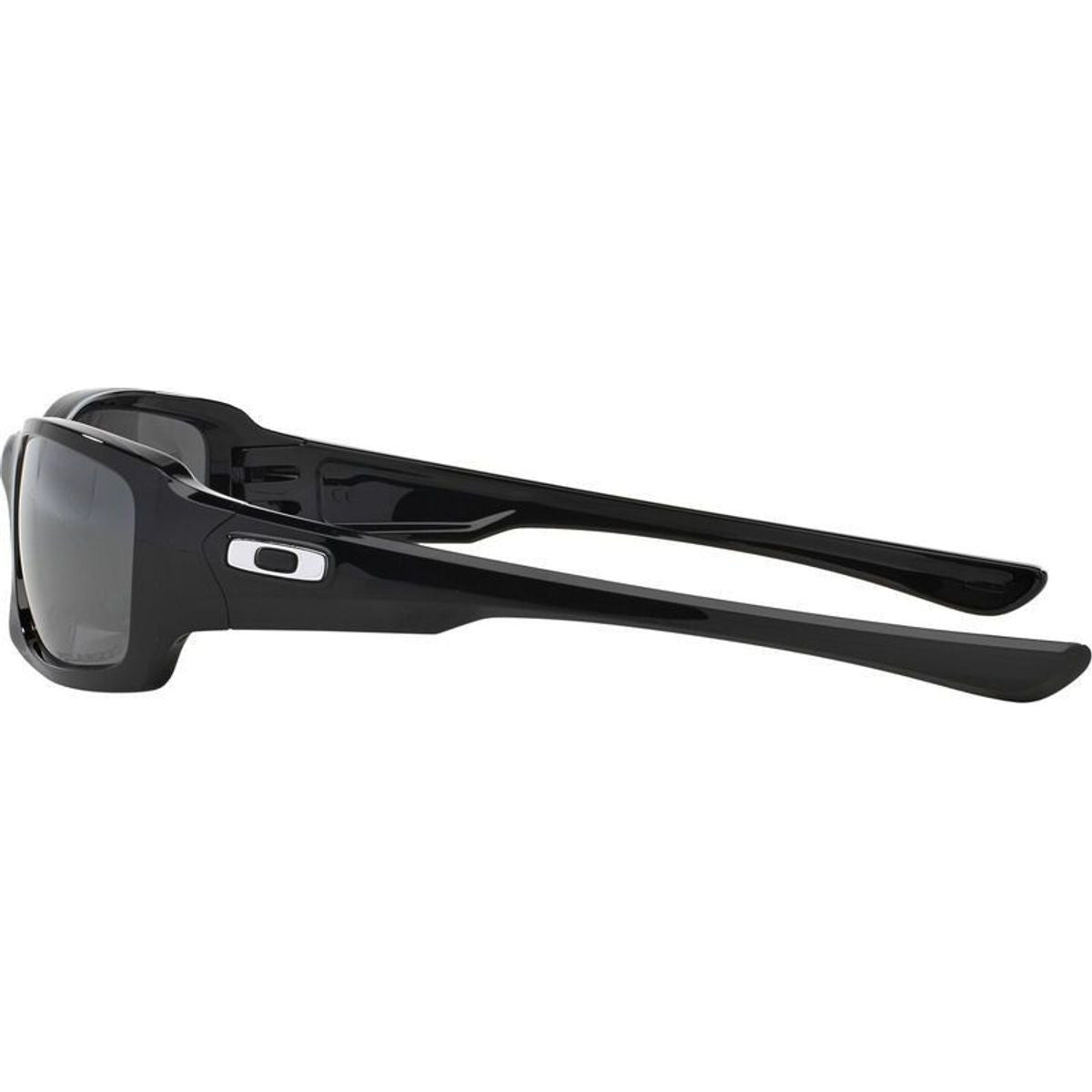 Fives Squared, Polished Black/Black Iridium Polarised Lenses