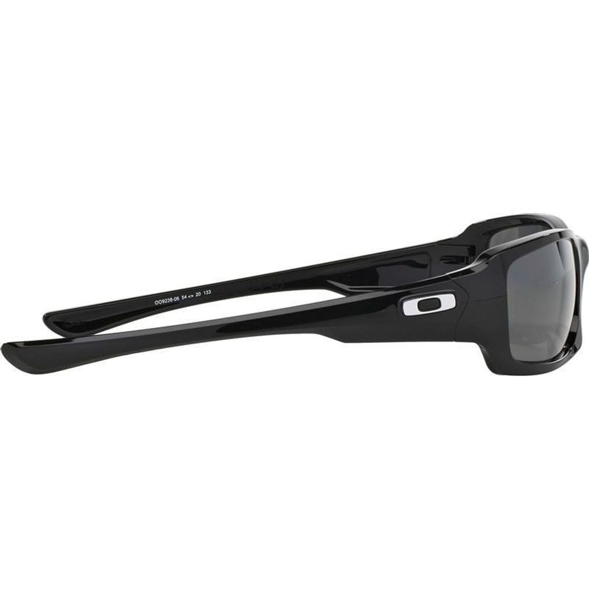 Fives Squared, Polished Black/Black Iridium Polarised Lenses
