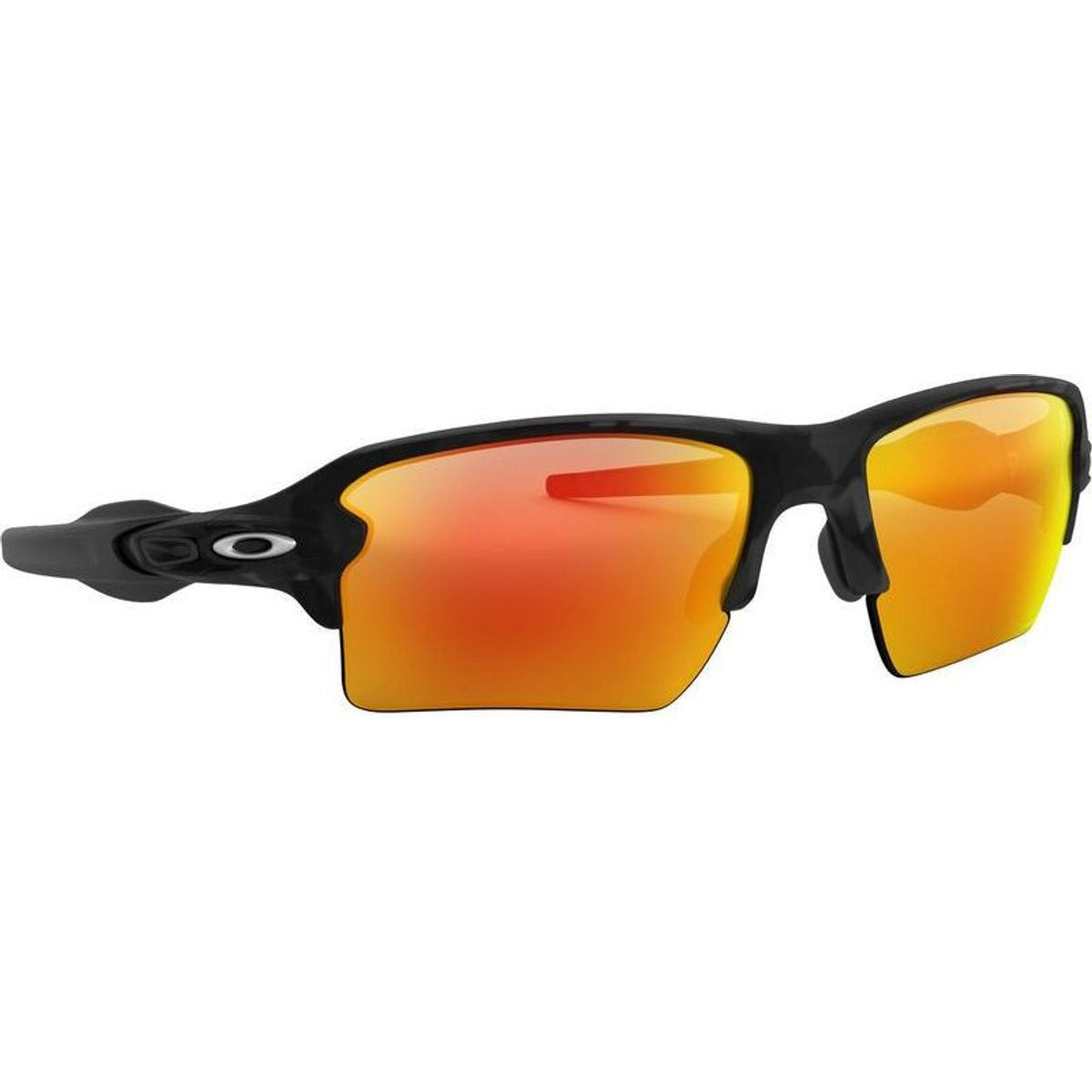 Flak 2.0 XL, Black Camo/Prizm Ruby Lenses