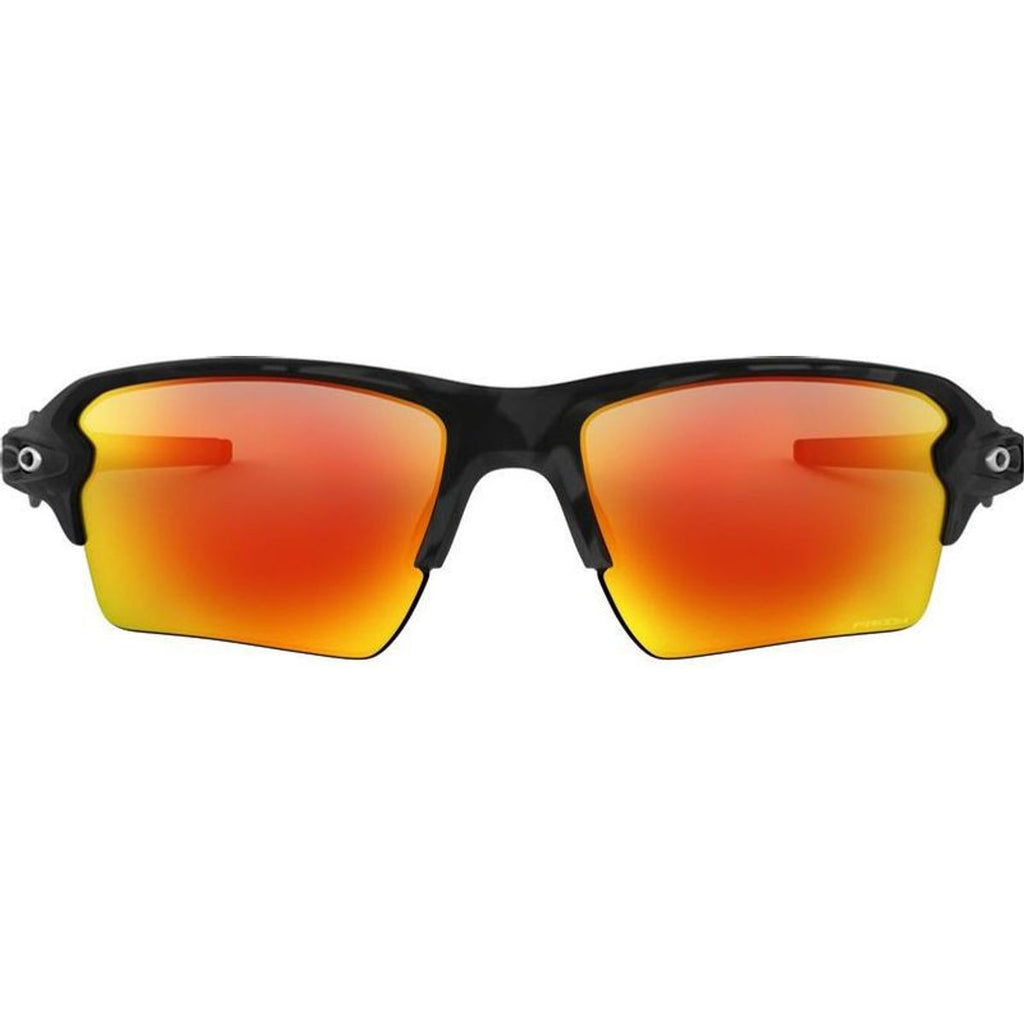 Flak 2.0 XL, Black Camo/Prizm Ruby Lenses
