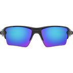 Flak 2.0 XL, Polished Black/Prizm Sapphire Polarised Lenses