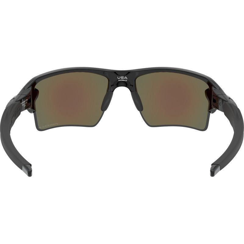 Flak 2.0 XL, Polished Black/Prizm Sapphire Polarised Lenses