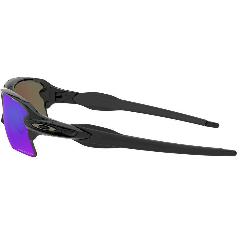 Flak 2.0 XL, Polished Black/Prizm Sapphire Polarised Lenses