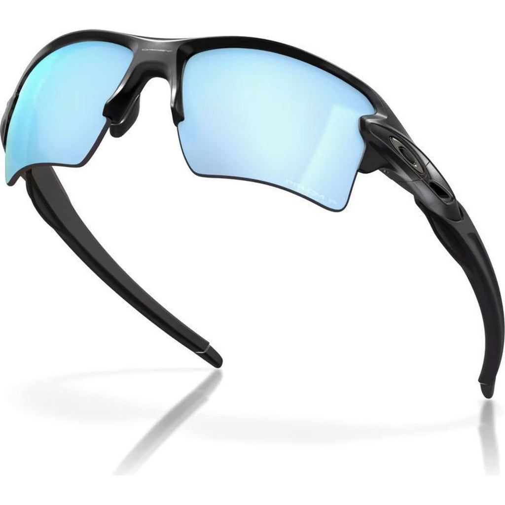 Flak 2.0 XL, Matte Black/Prizm Deep Water Polarised Lenses