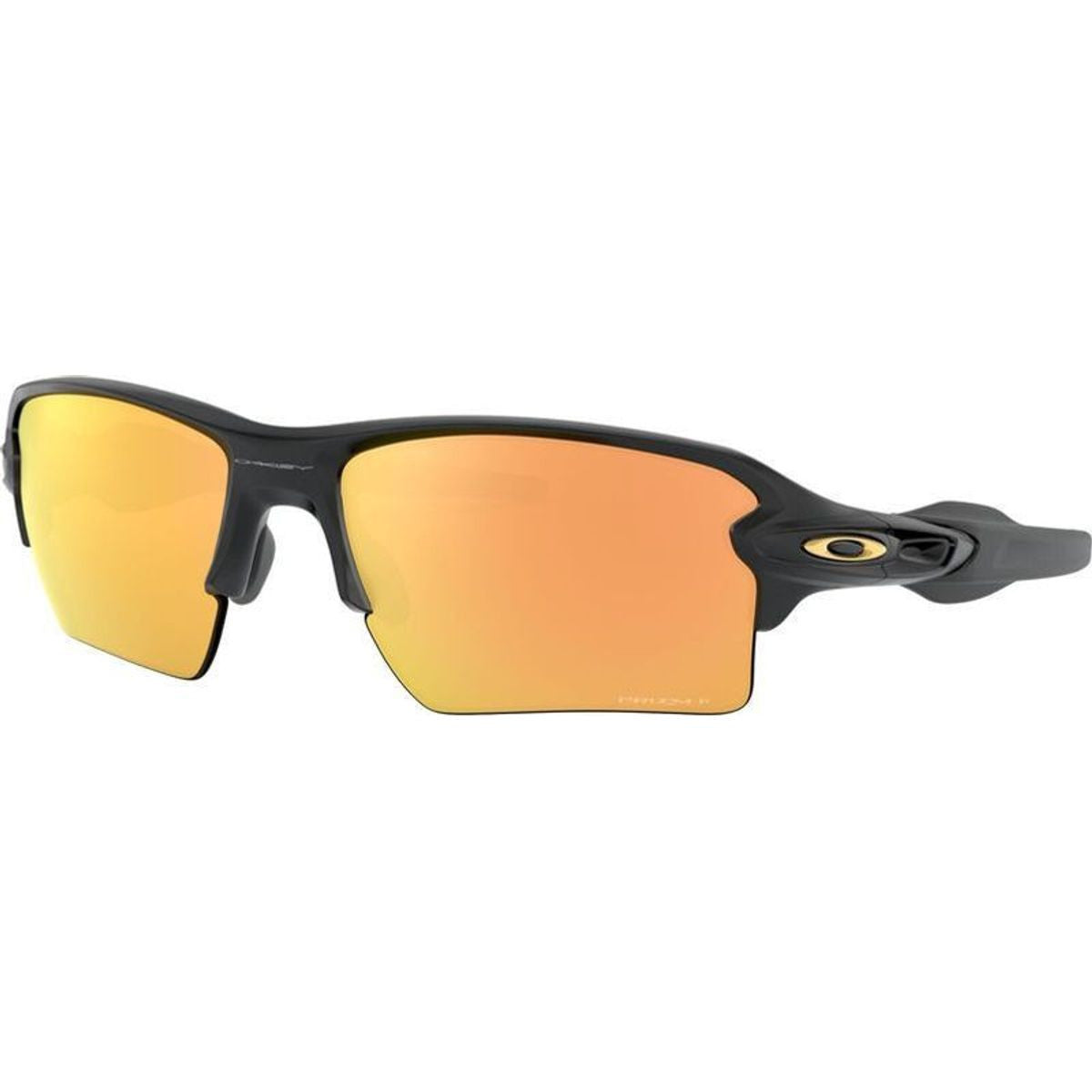 Flak 2.0 XL, Matte Black/Prizm Rose Gold Polarised Lenses
