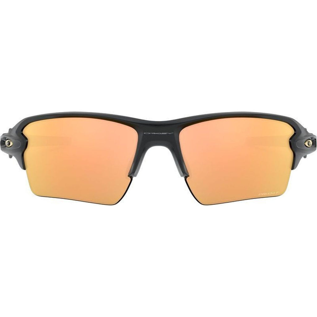Flak 2.0 XL, Matte Black/Prizm Rose Gold Polarised Lenses