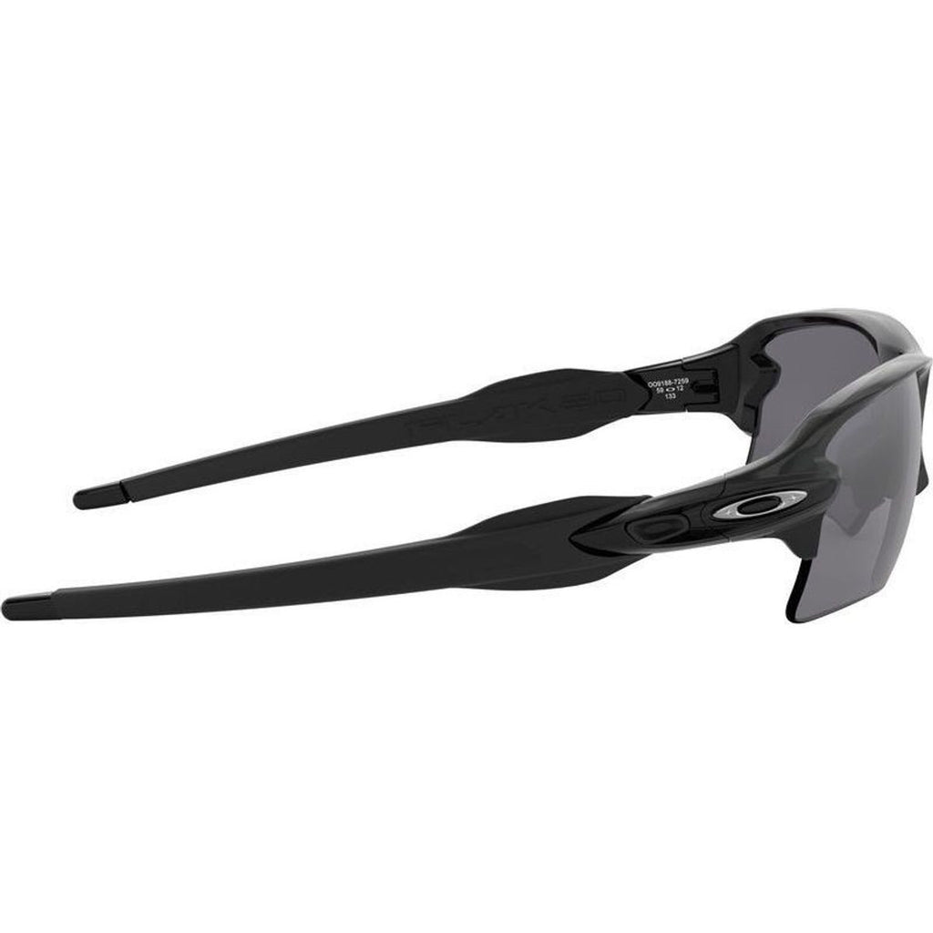 Flak 2.0 XL, Polished Black/Prizm Black Polarised Lenses