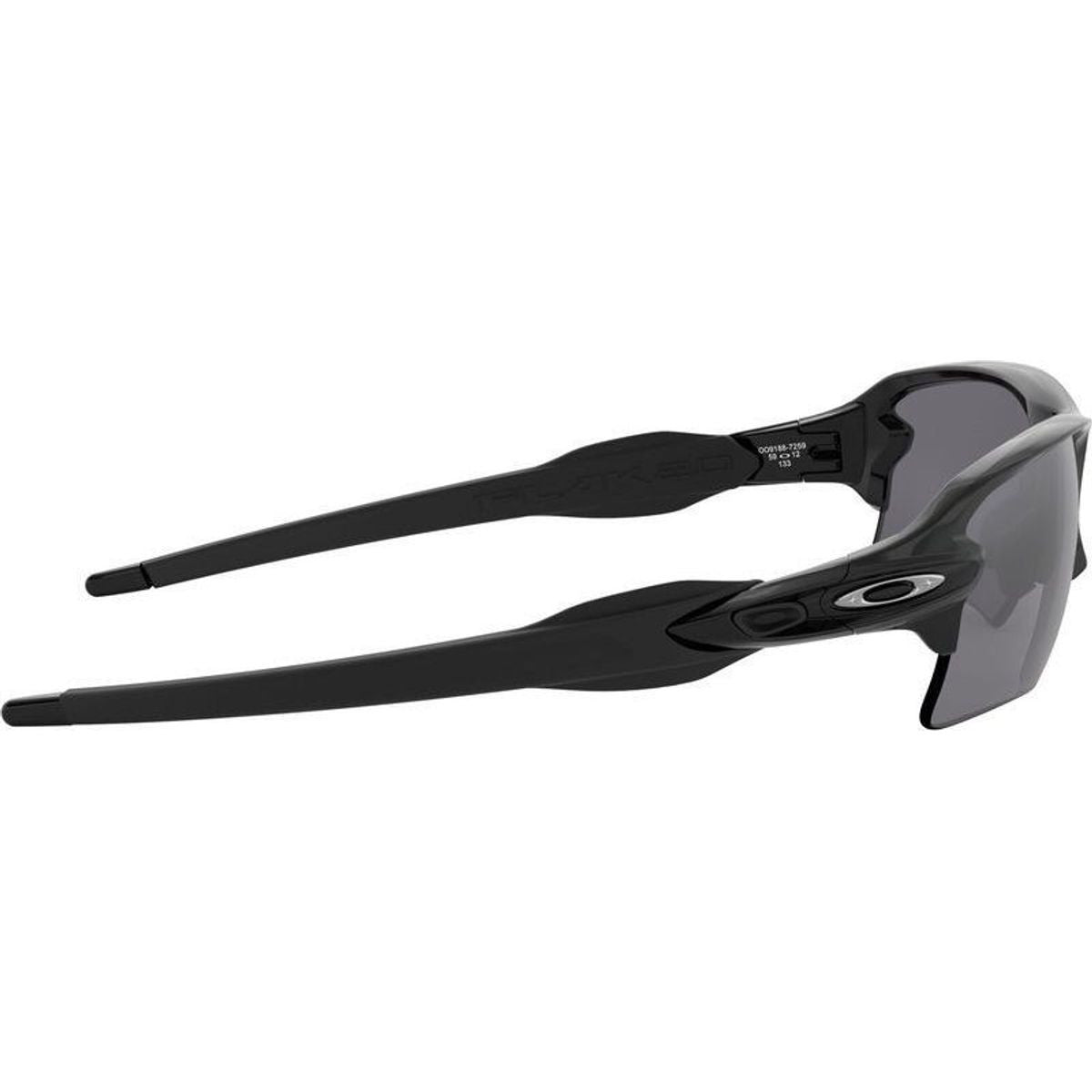 Flak 2.0 XL, Polished Black/Prizm Black Polarised Lenses