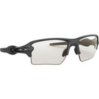 Flak 2.0 XL, Steel/Clear to Black Photochromic Lenses