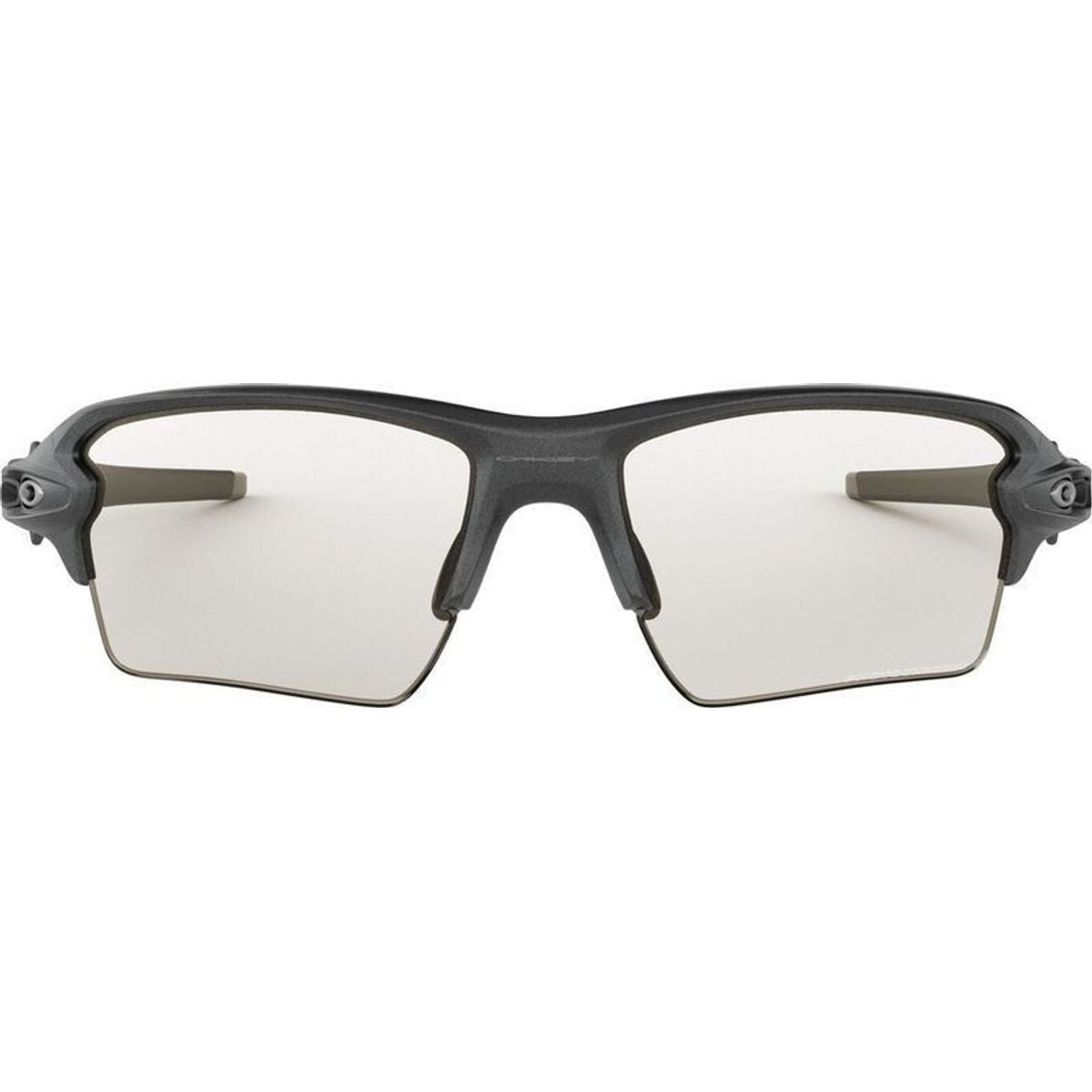 Flak 2.0 XL, Steel/Clear to Black Photochromic Lenses