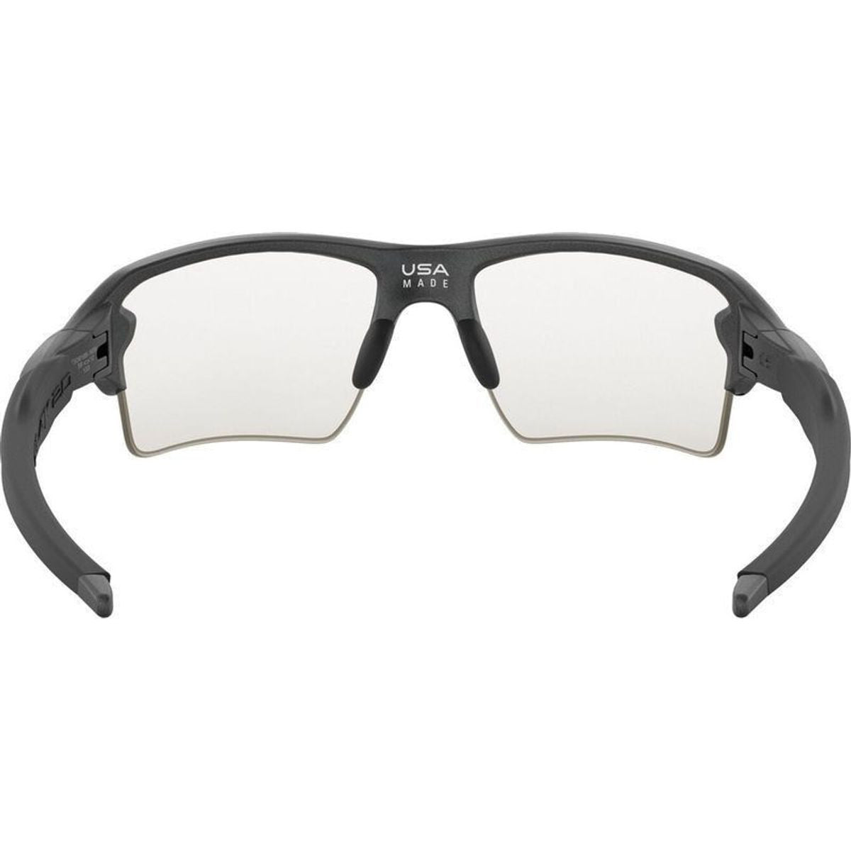 Flak 2.0 XL, Steel/Clear to Black Photochromic Lenses