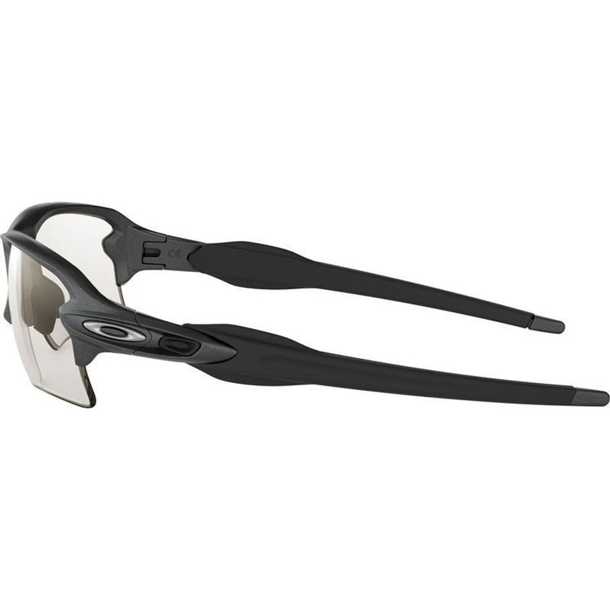 Flak 2.0 XL, Steel/Clear to Black Photochromic Lenses