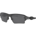 Flak 2.0 XL, Steel/Prizm Black Polarised Lenses
