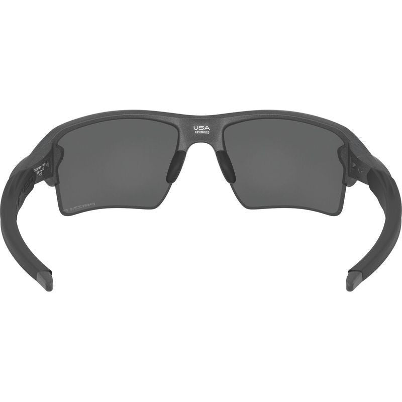 Flak 2.0 XL, Steel/Prizm Black Polarised Lenses