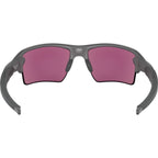 Flak 2.0 XL, Steel/Prizm Road Jade Lenses