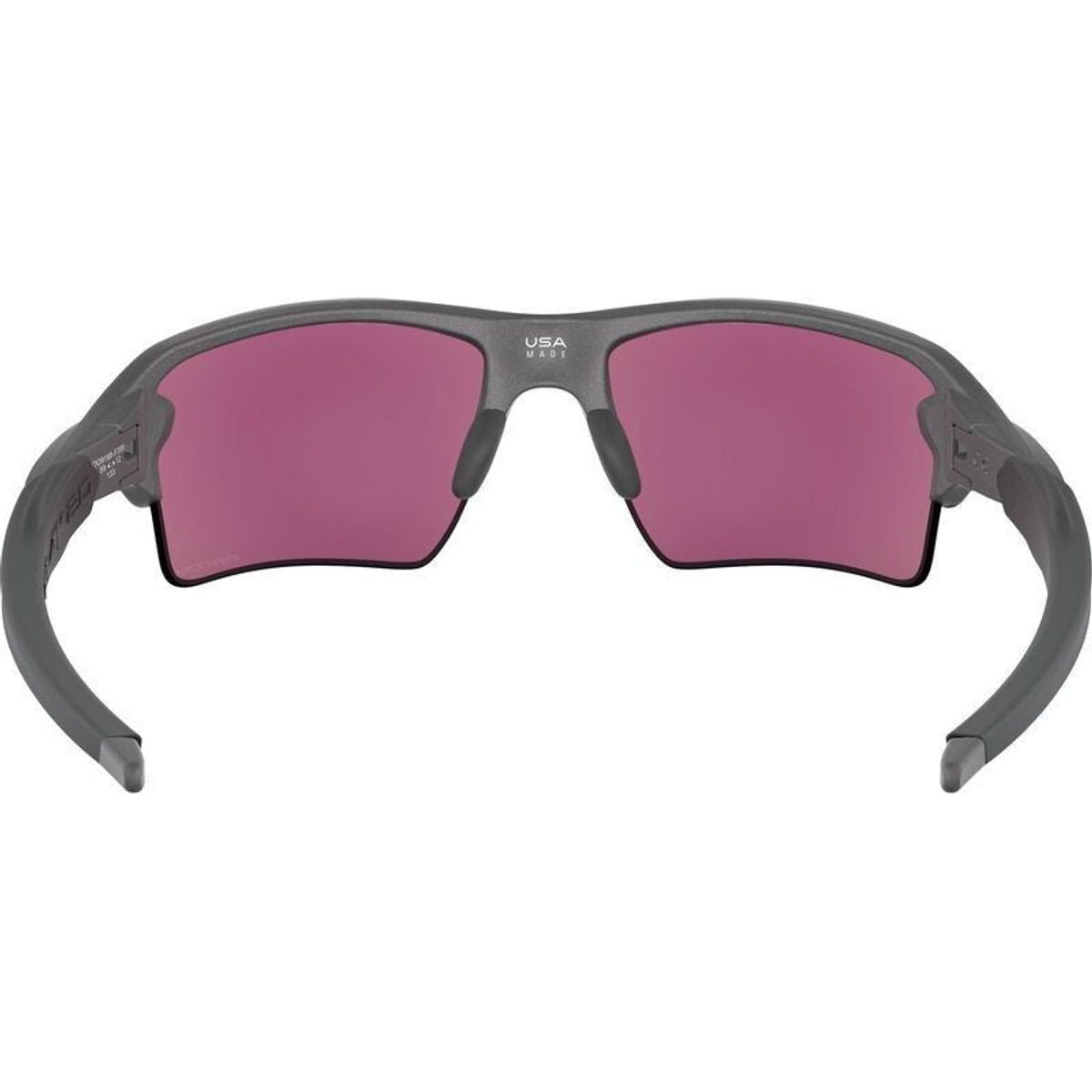 Flak 2.0 XL, Steel/Prizm Road Jade Lenses