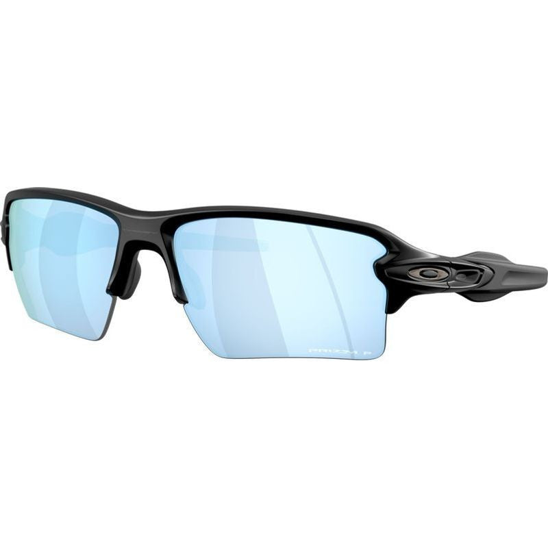 Flak 2.0 XXL, Matte Black/Prizm Deep Water Polarised Lenses