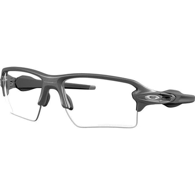Flak 2.0 XXL, Steel/Clear to Black Iridium Photochromic Lenses