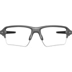 Flak 2.0 XXL, Steel/Clear to Black Iridium Photochromic Lenses