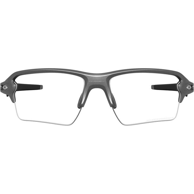 Flak 2.0 XXL, Steel/Clear to Black Iridium Photochromic Lenses