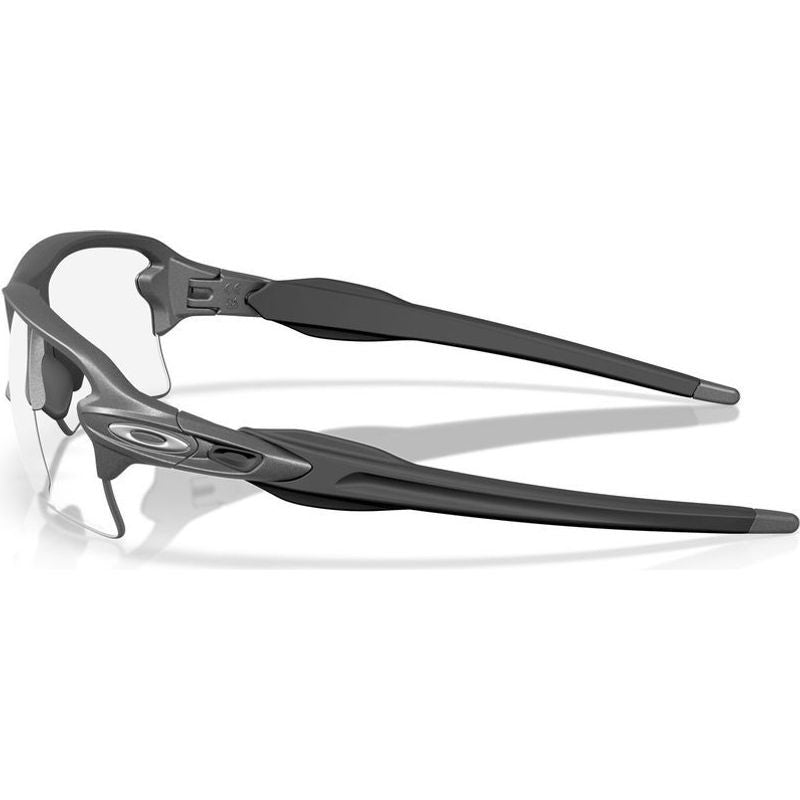 Flak 2.0 XXL, Steel/Clear to Black Iridium Photochromic Lenses