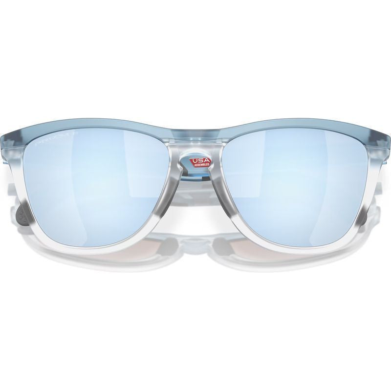 Frogskins Range (A), Transparent Stonewash/Prizm Deep Water Polarised Lenses