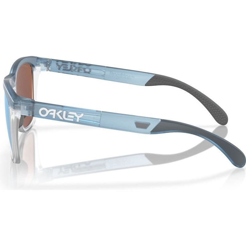 Frogskins Range (A), Transparent Stonewash/Prizm Deep Water Polarised Lenses