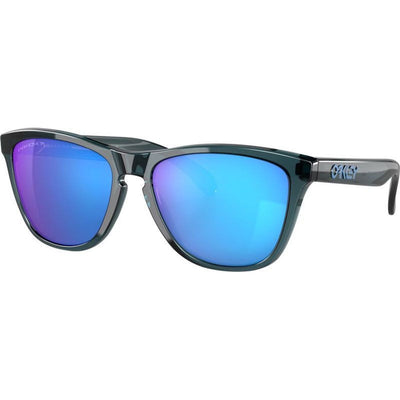 Frogskins, Crystal Black/Prizm Sapphire Polarised Lenses