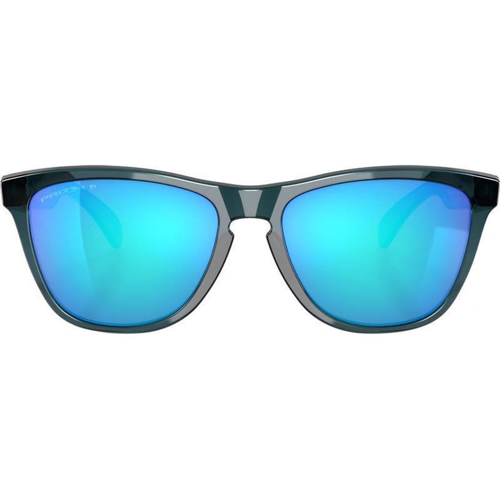 Frogskins, Crystal Black/Prizm Sapphire Polarised Lenses