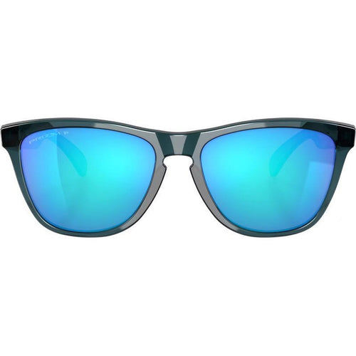 Frogskins, Crystal Black/Prizm Sapphire Polarised Lenses