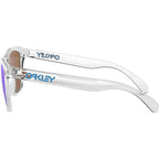 Frogskins, Crystal Clear/Prizm Sapphire Lenses