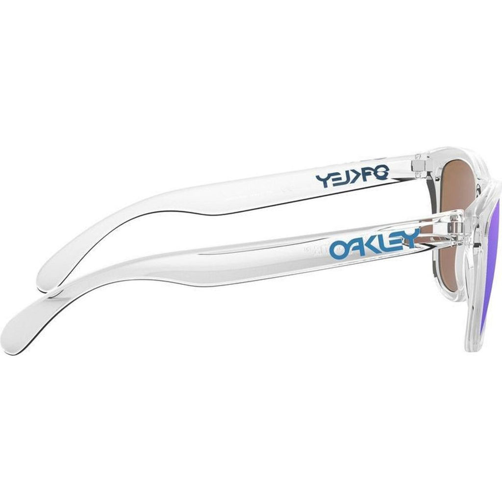 Frogskins, Crystal Clear/Prizm Sapphire Lenses