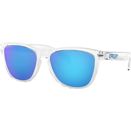 Frogskins, Crystal Clear/Prizm Sapphire Lenses