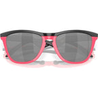 Frogskins Hybrid, Matte Black and Neon Pink/Prizm Black Lenses