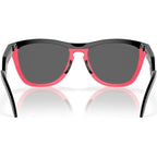 Frogskins Hybrid, Matte Black and Neon Pink/Prizm Black Lenses