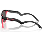 Frogskins Hybrid, Matte Black and Neon Pink/Prizm Black Lenses