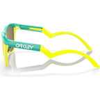 Frogskins Hybrid, Celeste and Tennis Ball Yellow/Prizm Ruby Lenses