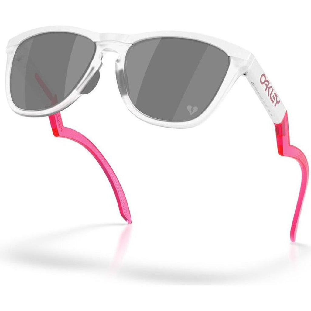 Frogskins Hybrid, Matte White/Prizm Black Lenses