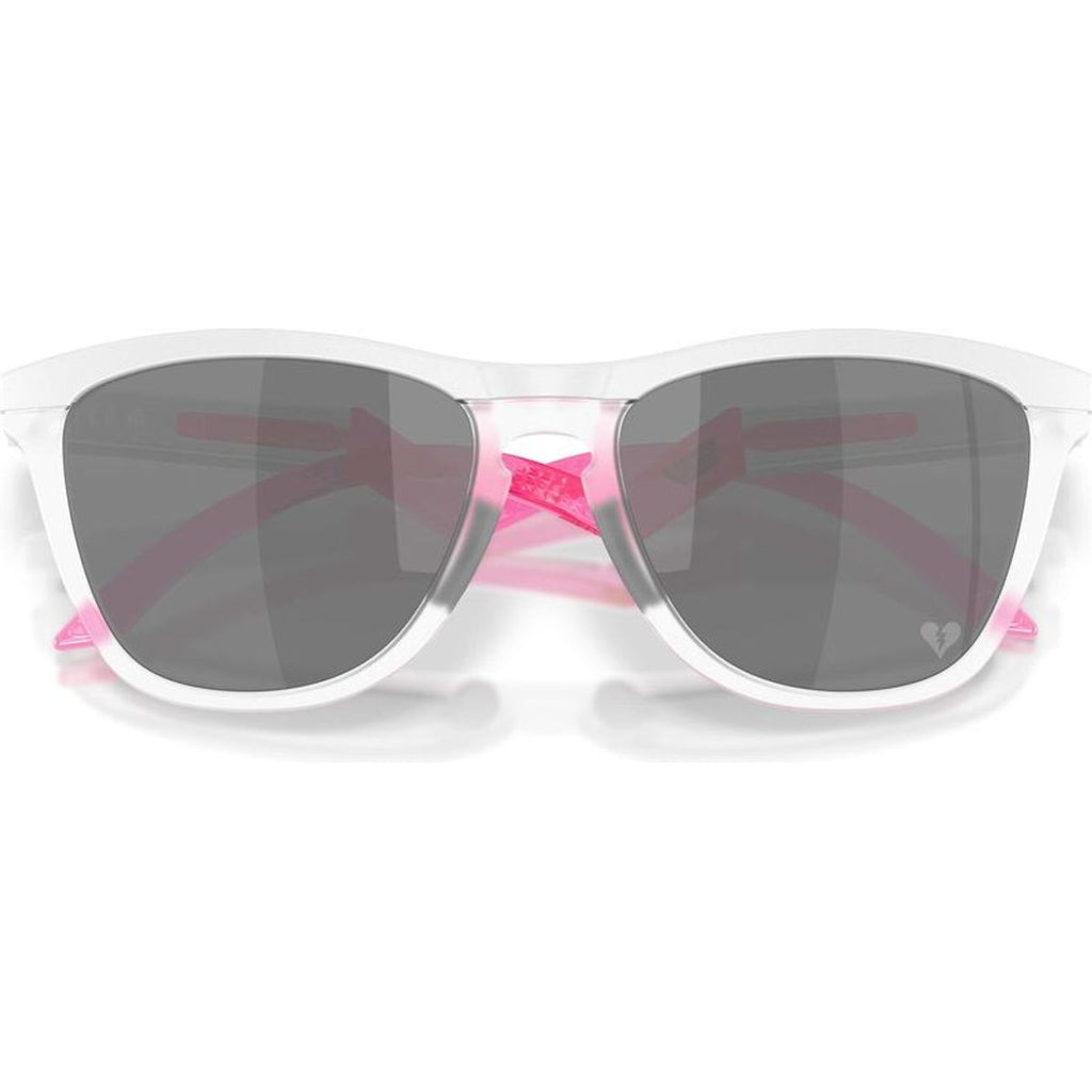 Frogskins Hybrid, Matte White/Prizm Black Lenses