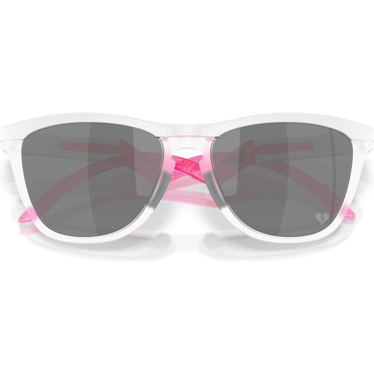 Frogskins Hybrid, Matte White/Prizm Black Lenses