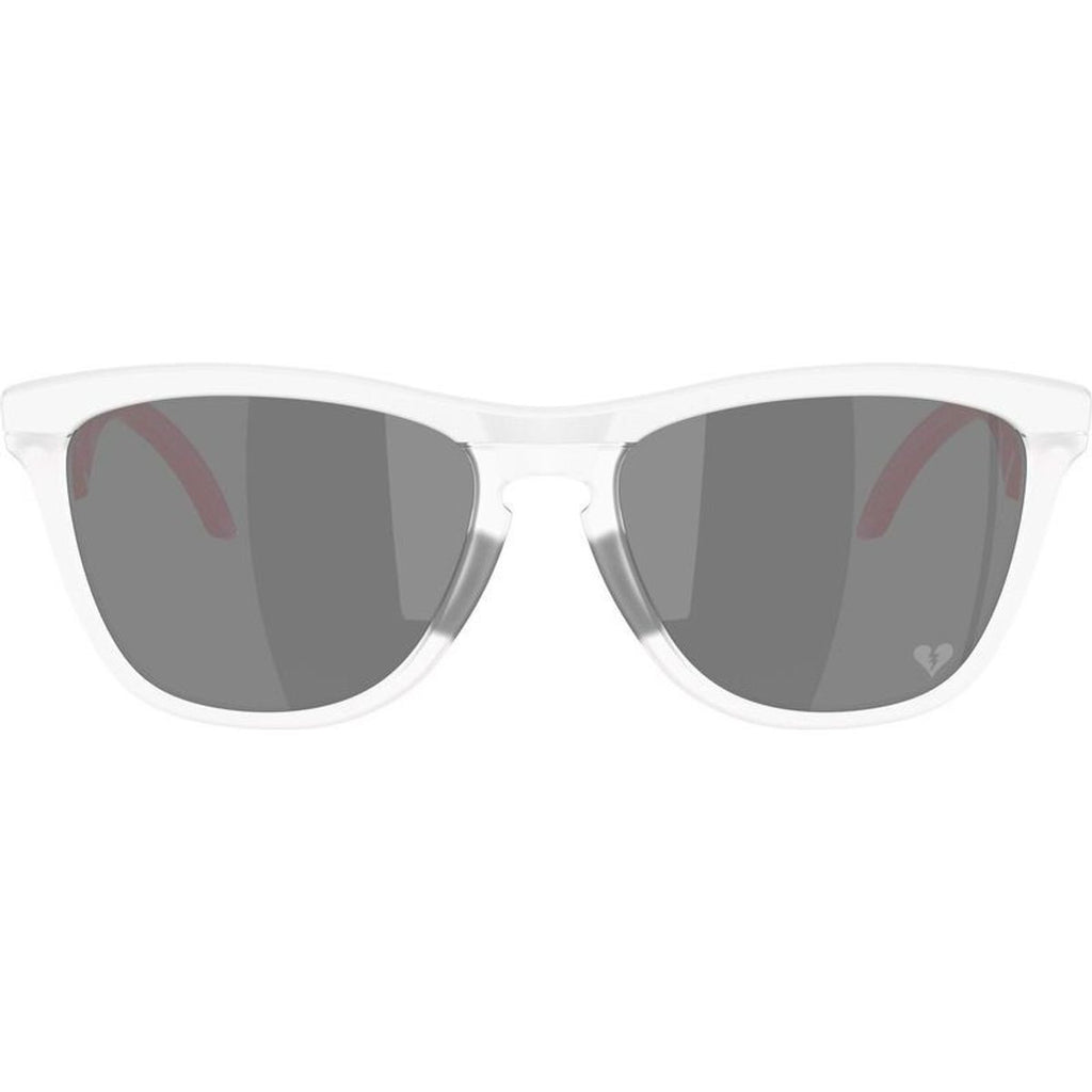 Frogskins Hybrid, Matte White/Prizm Black Lenses