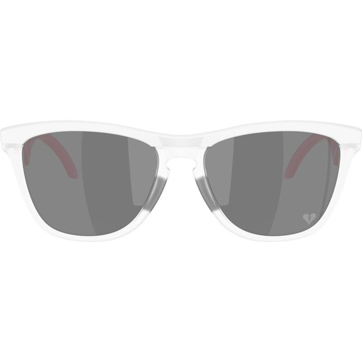 Frogskins Hybrid, Matte White/Prizm Black Lenses