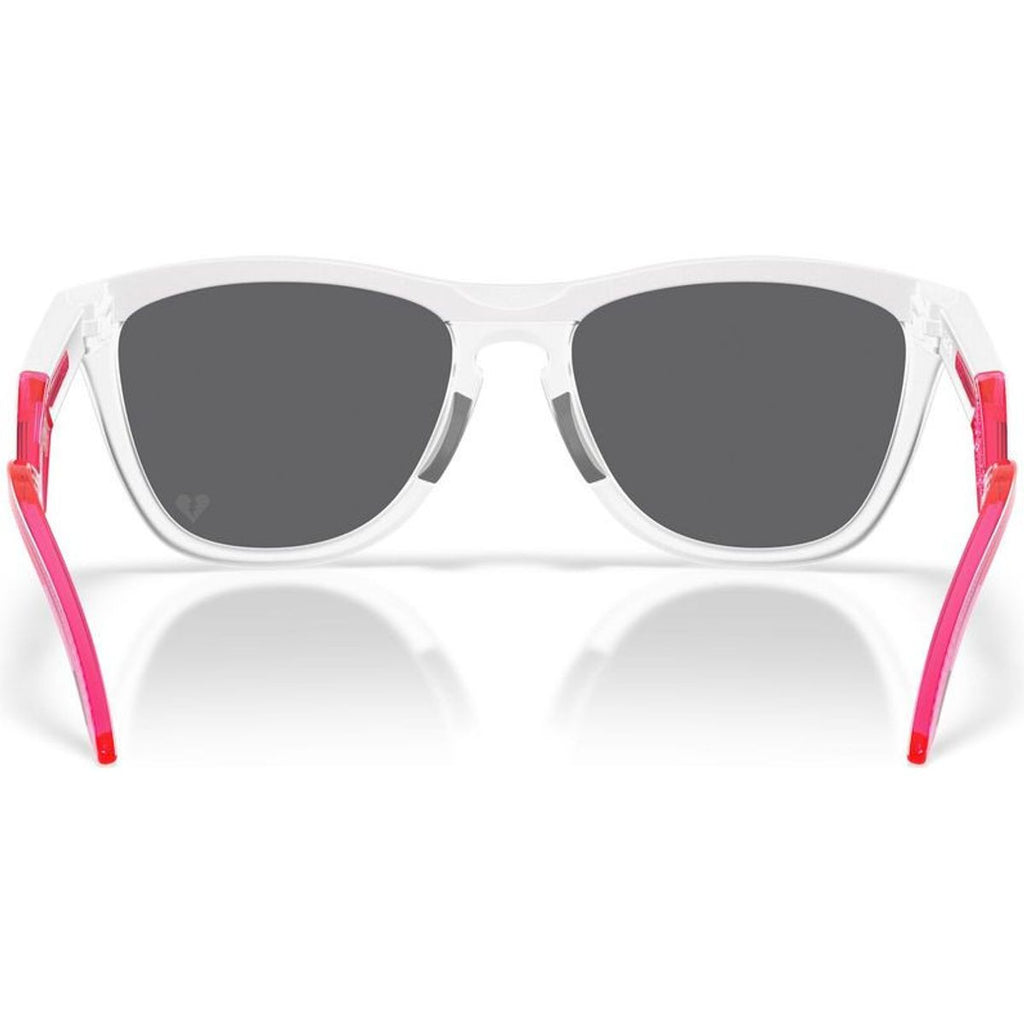 Frogskins Hybrid, Matte White/Prizm Black Lenses