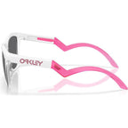 Frogskins Hybrid, Matte White/Prizm Black Lenses