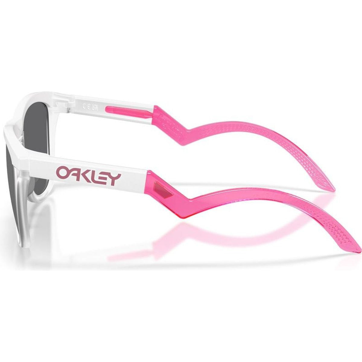 Frogskins Hybrid, Matte White/Prizm Black Lenses