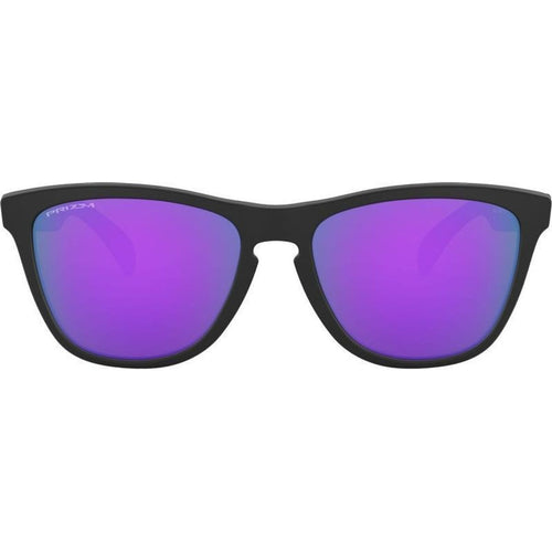 Frogskins, Matte Black/Prizm Violet Lenses