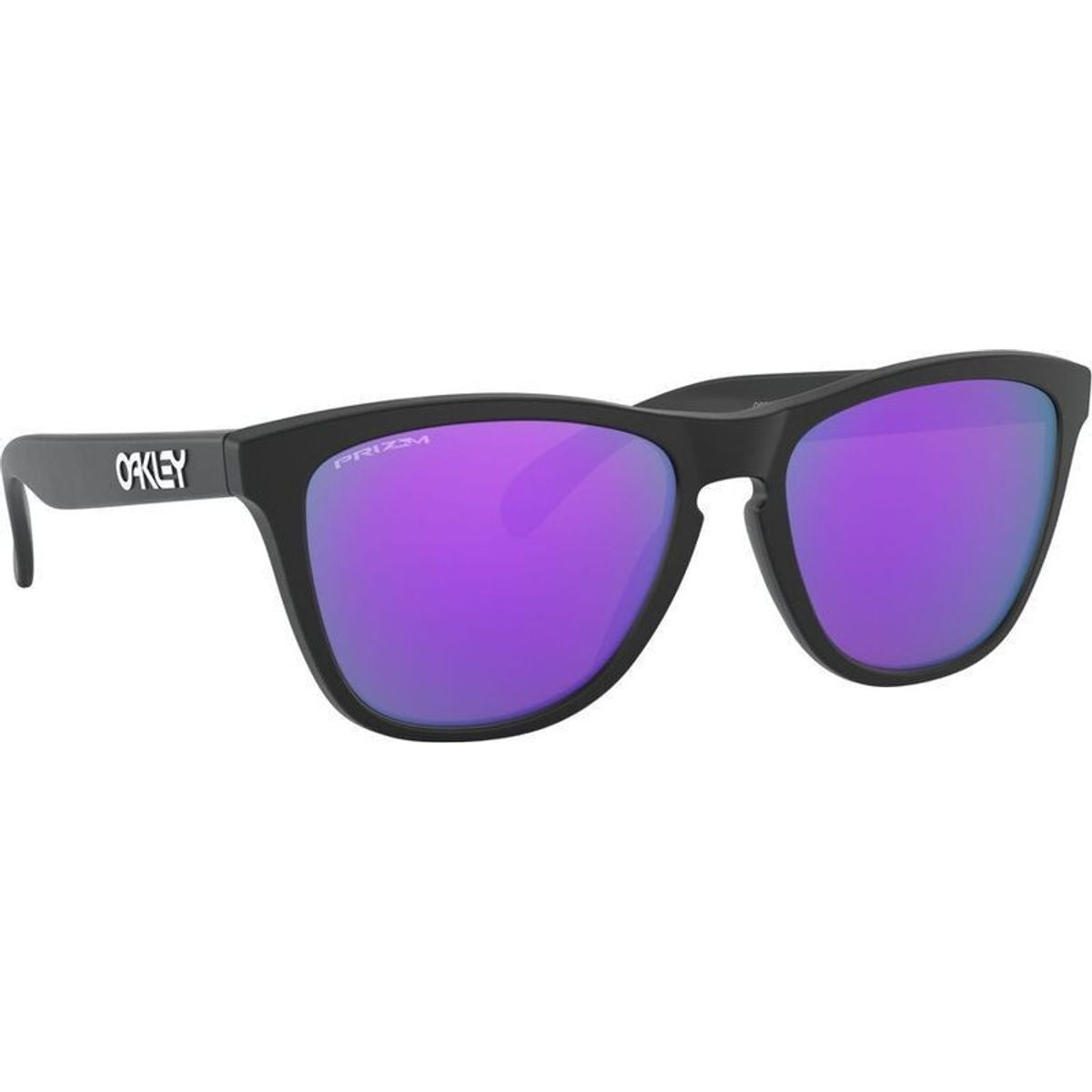 Frogskins, Matte Black/Prizm Violet Lenses