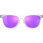 Frogskins, Polished Clear/Prizm Violet Lenses